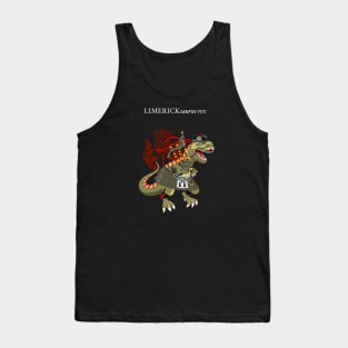 Clanosaurus Rex LIMERICKsaurus Plaid Limerick Irish Ireland Family Tartan Tank Top